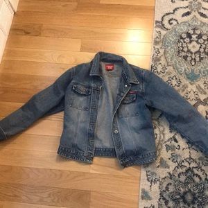 Guess jean jacket size medium